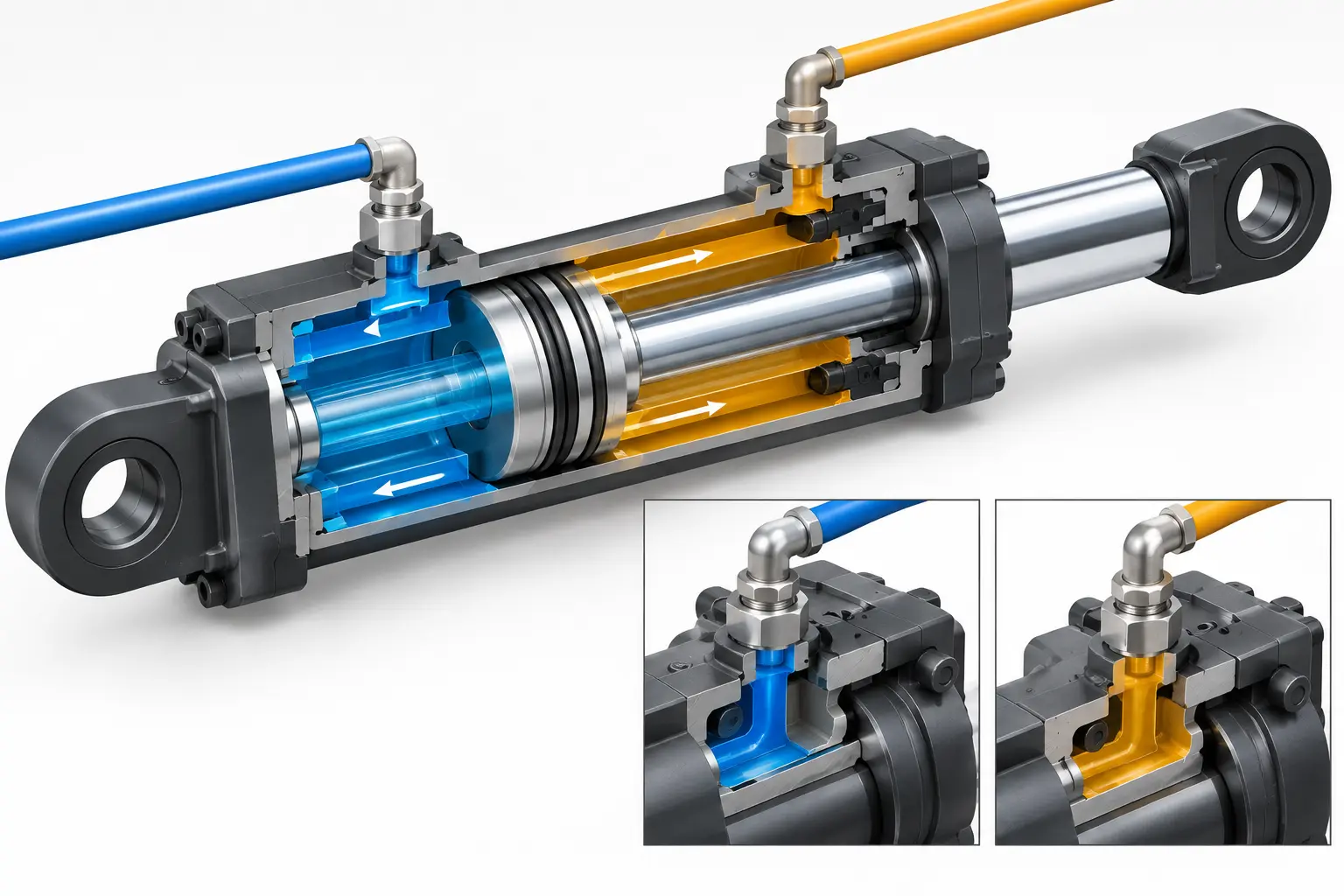What Is a Two-Way Hydraulic Cylinder? What Is a Two-Way Hydraulic Cylinder?